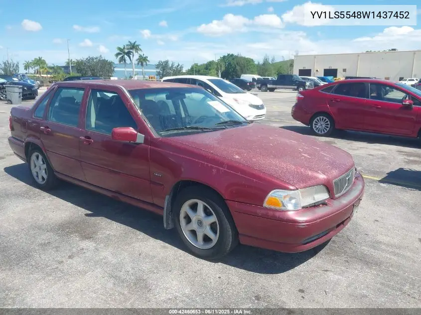 1998 Volvo S70 Gtas/Gtms VIN: YV1LS5548W1437452 Lot: 42460653