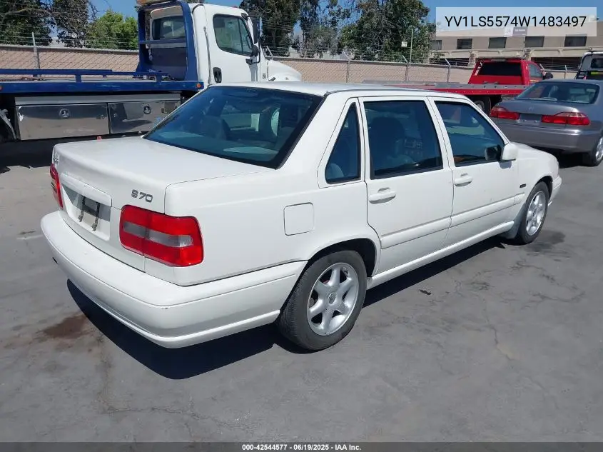 1998 Volvo S70 Gtas/Gtms VIN: YV1LS5574W1483497 Lot: 42544577