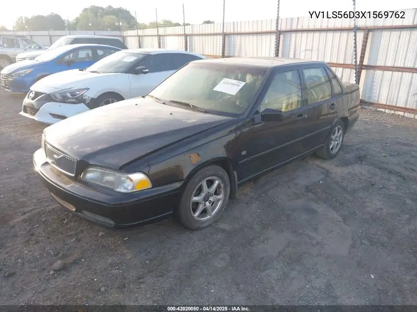 1999 Volvo S70 Glt VIN: YV1LS56D3X1569762 Lot: 42020050