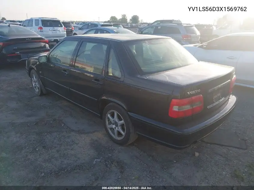 1999 Volvo S70 Glt VIN: YV1LS56D3X1569762 Lot: 42020050