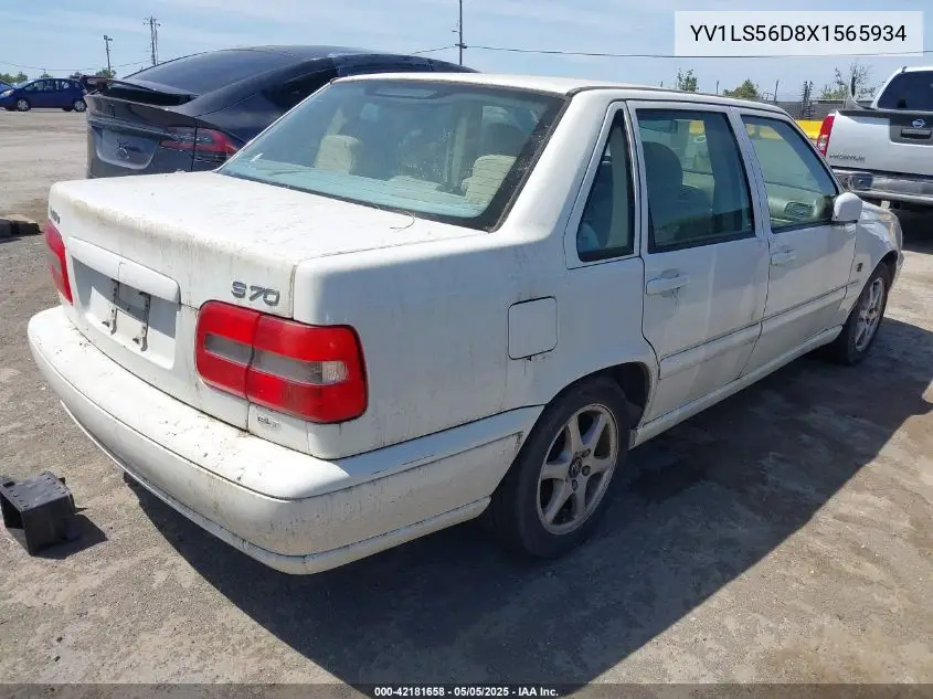 1999 Volvo S70 Glt VIN: YV1LS56D8X1565934 Lot: 42181658