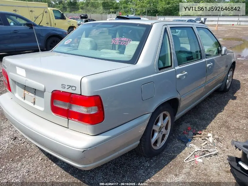 1999 Volvo S70 VIN: YV1LS61J592646842 Lot: 42464117