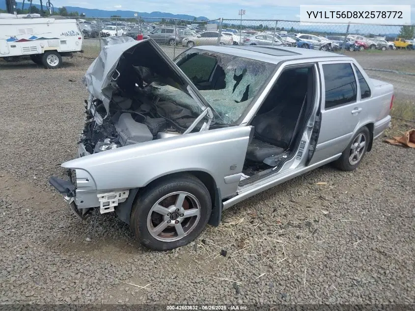 1999 Volvo S70 VIN: YV1LT56D8X2578772 Lot: 42603632