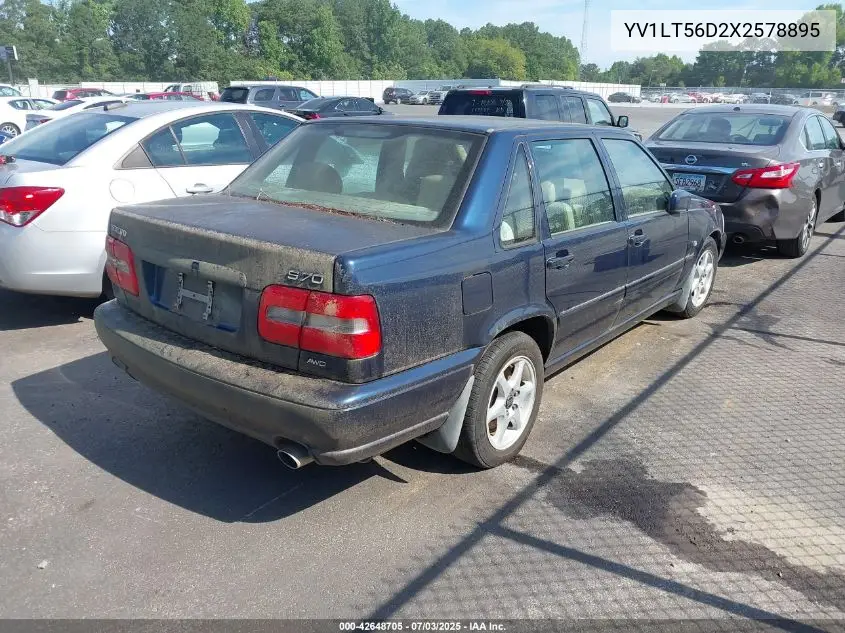 1999 Volvo S70 VIN: YV1LT56D2X2578895 Lot: 42648705