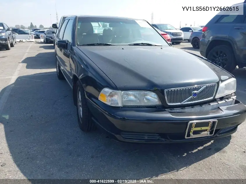 2000 Volvo S70 Glt/Glt Se VIN: YV1LS56D1Y2662615 Lot: 41622599
