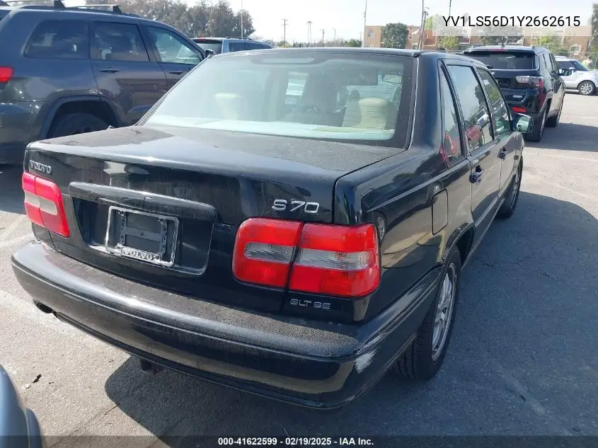2000 Volvo S70 Glt/Glt Se VIN: YV1LS56D1Y2662615 Lot: 41622599