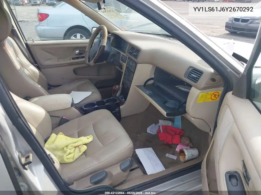 2000 Volvo S70 Se VIN: YV1LS61J6Y2670292 Lot: 42122864