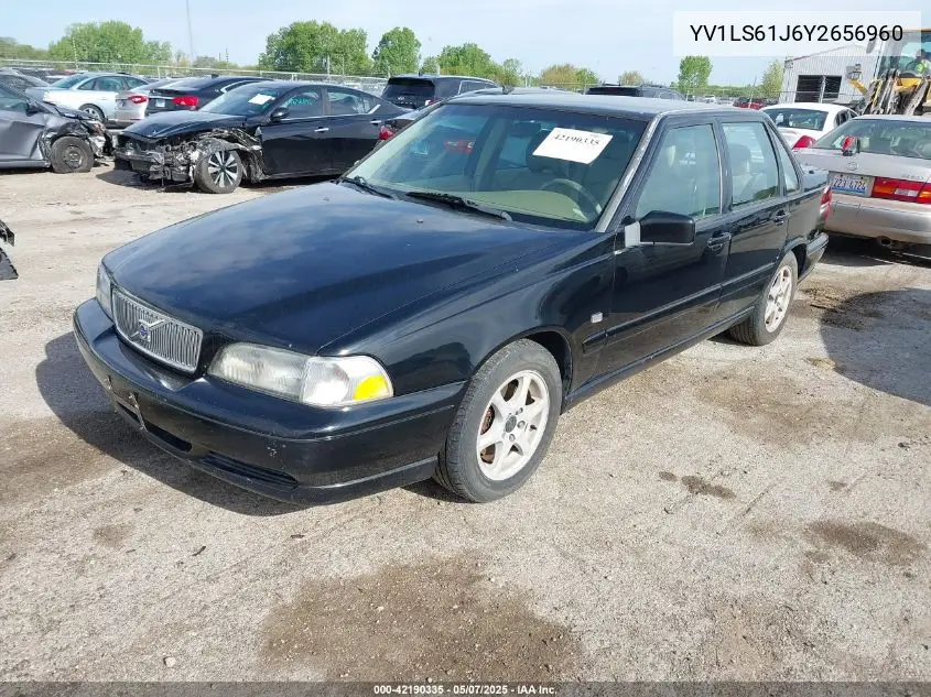 2000 Volvo S70 Se VIN: YV1LS61J6Y2656960 Lot: 42190335