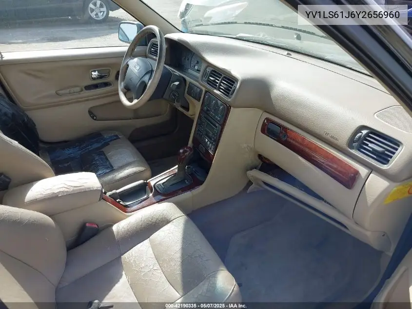 2000 Volvo S70 Se VIN: YV1LS61J6Y2656960 Lot: 42190335