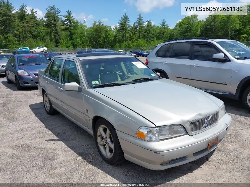 2000 Volvo S70 Glt/Se VIN: YV1LS56D5Y2661189 Lot: 42362551