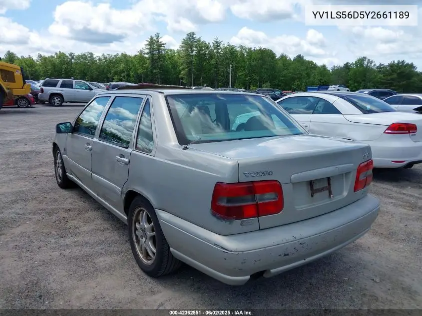 2000 Volvo S70 Glt/Se VIN: YV1LS56D5Y2661189 Lot: 42362551