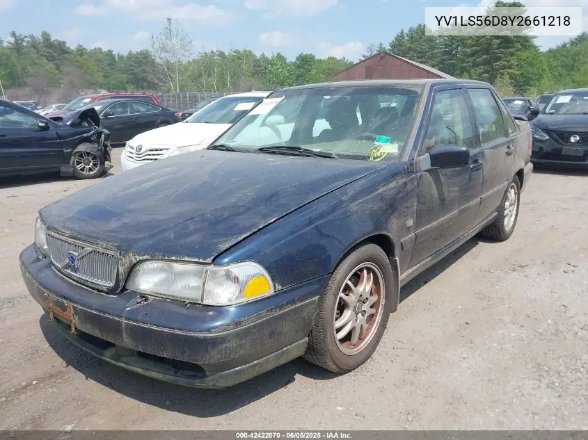 2000 Volvo S70 Glt/Glt Se VIN: YV1LS56D8Y2661218 Lot: 42422070