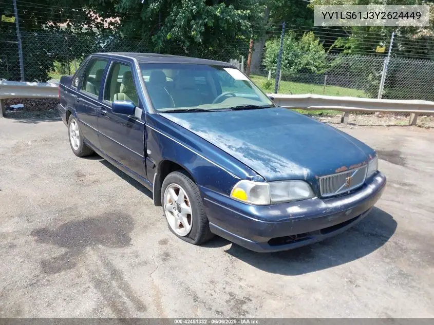 2000 Volvo S70 Se VIN: YV1LS61J3Y2624449 Lot: 42451332
