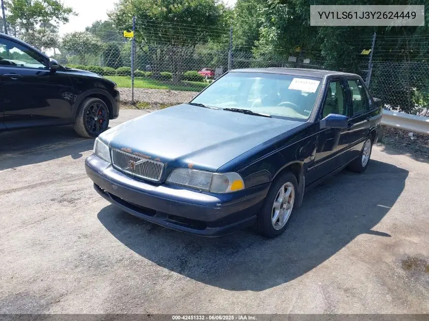 2000 Volvo S70 Se VIN: YV1LS61J3Y2624449 Lot: 42451332