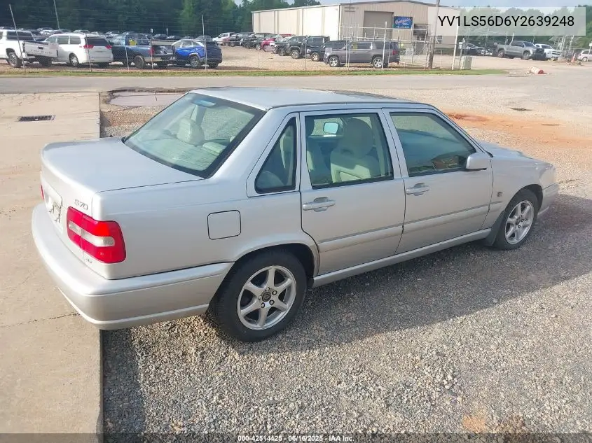 2000 Volvo S70 Glt/Glt Se VIN: YV1LS56D6Y2639248 Lot: 42514425