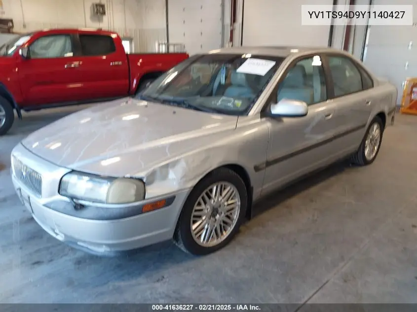 2000 Volvo S80 2.9 VIN: YV1TS94D9Y1140427 Lot: 41636227