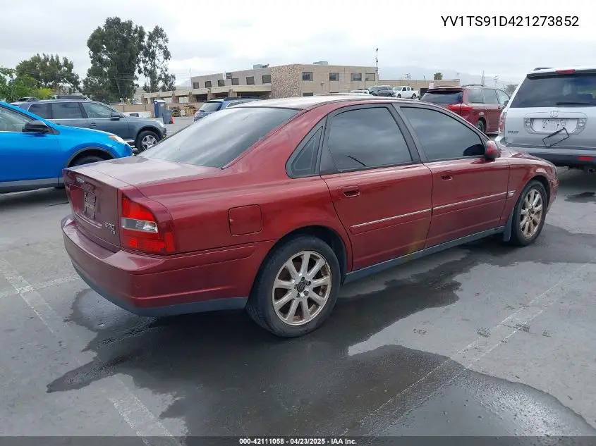 2002 Volvo S80 Executive/T6 VIN: YV1TS91D421273852 Lot: 42111058