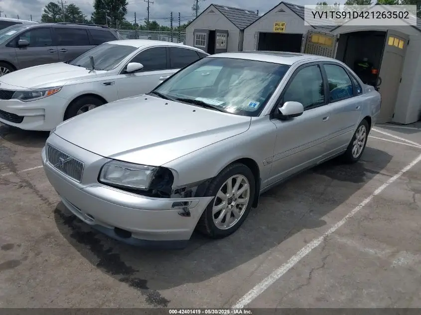 2002 Volvo S80 Executive/T6 VIN: YV1TS91D421263502 Lot: 42401419