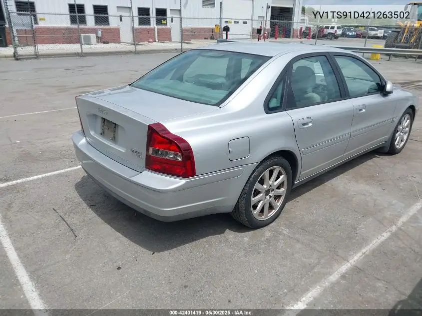 2002 Volvo S80 Executive/T6 VIN: YV1TS91D421263502 Lot: 42401419