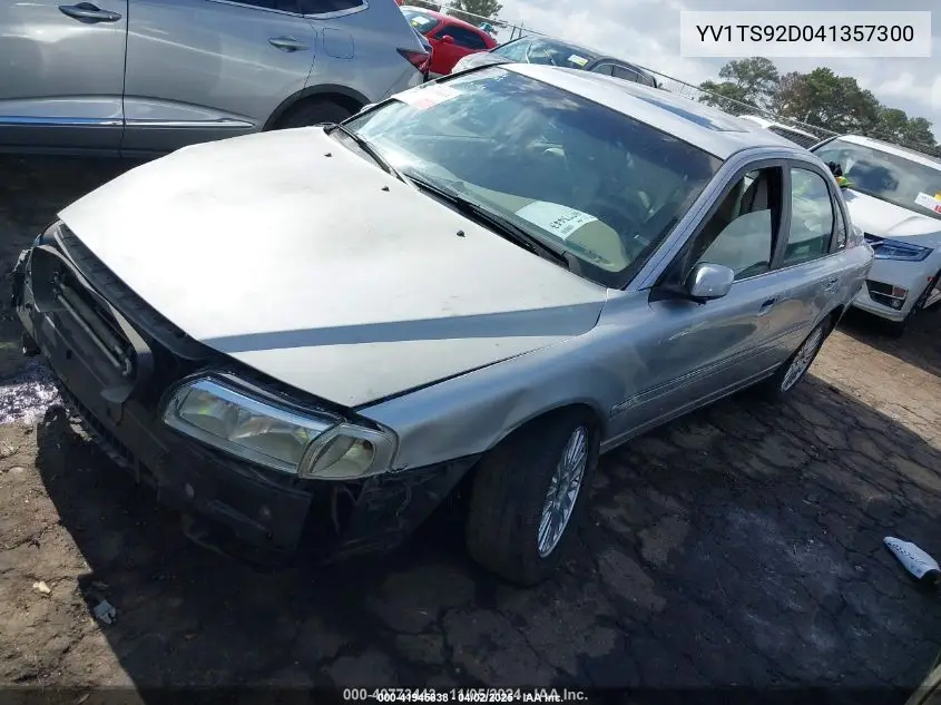 2004 Volvo S80 2.9/2.9 A (Discontinued) VIN: YV1TS92D041357300 Lot: 41945838