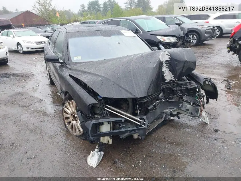 2004 Volvo S80 2.9 VIN: YV1TS92D341355217 Lot: 42158789