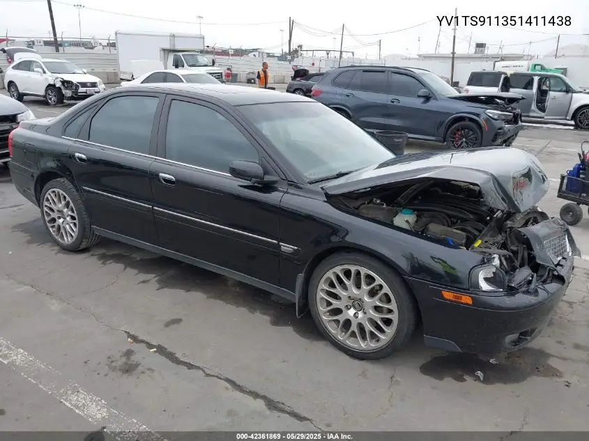 2005 Volvo S80 T6 VIN: YV1TS911351411438 Lot: 42361869