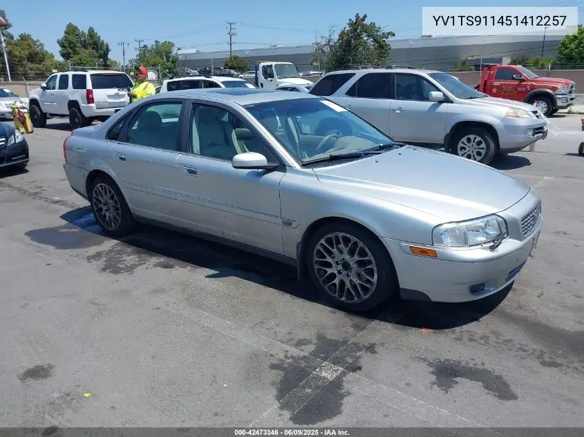2005 Volvo S80 T6 VIN: YV1TS911451412257 Lot: 42473346