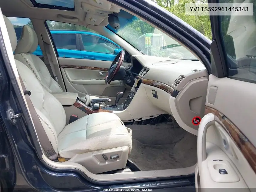 2006 Volvo S80 2.5T VIN: YV1TS592961445343 Lot: 42135084