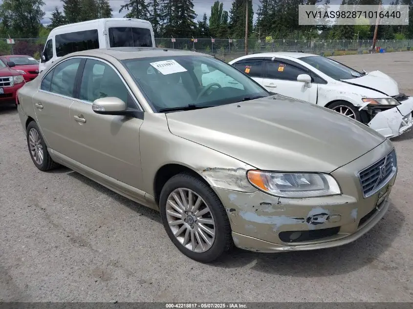 2007 Volvo S80 3.2 VIN: YV1AS982871016440 Lot: 42218817