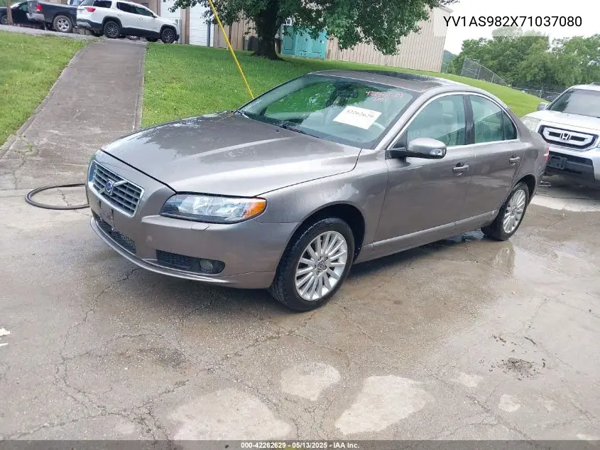 2007 Volvo S80 3.2 VIN: YV1AS982X71037080 Lot: 42262629
