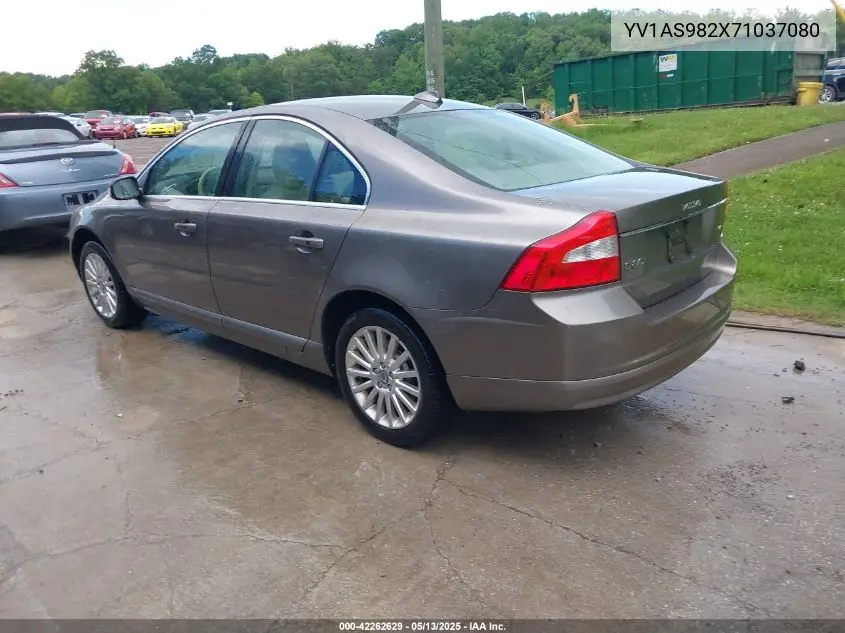 2007 Volvo S80 3.2 VIN: YV1AS982X71037080 Lot: 42262629