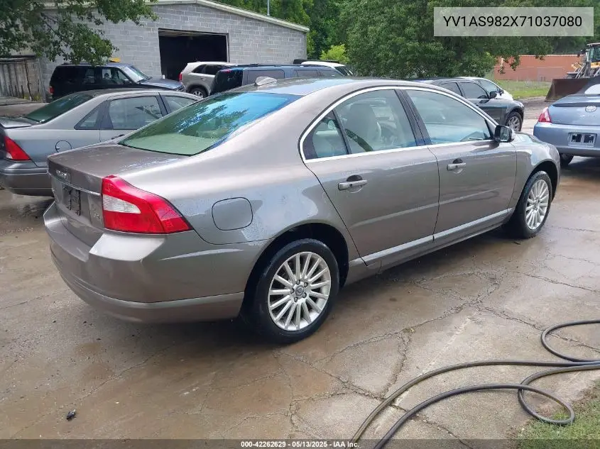 2007 Volvo S80 3.2 VIN: YV1AS982X71037080 Lot: 42262629