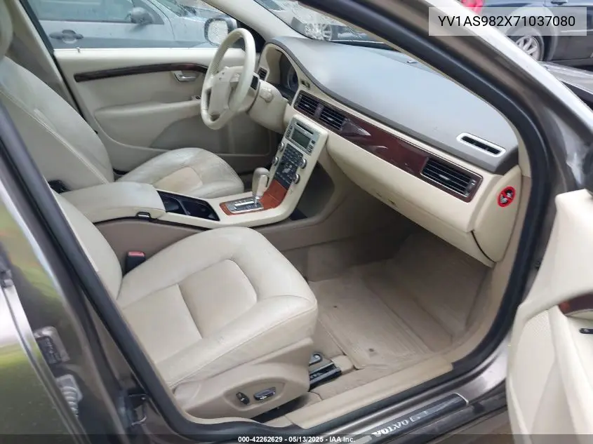 2007 Volvo S80 3.2 VIN: YV1AS982X71037080 Lot: 42262629