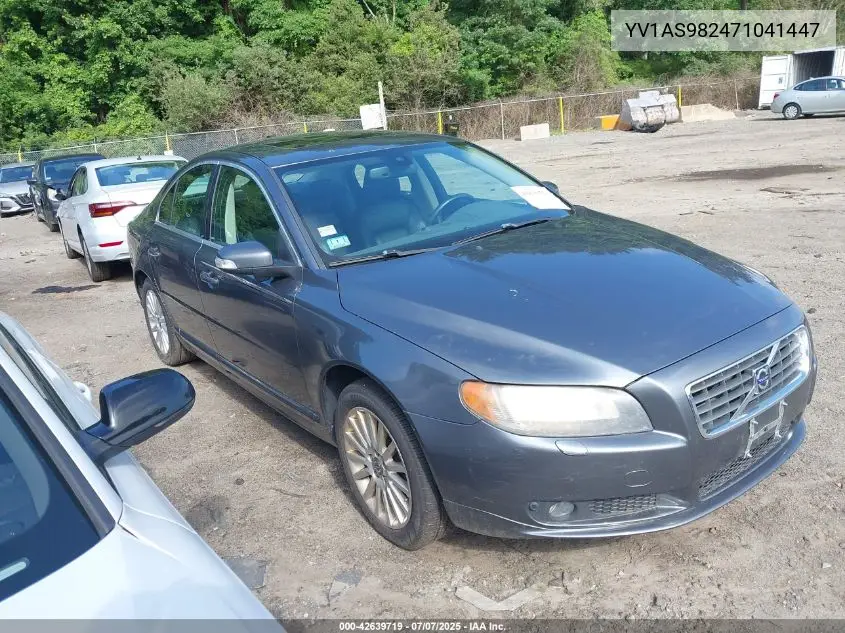 2007 Volvo S80 3.2 VIN: YV1AS982471041447 Lot: 42639719
