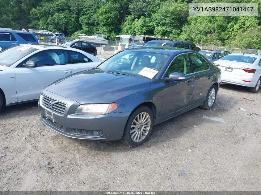 2007 Volvo S80 3.2 VIN: YV1AS982471041447 Lot: 42639719