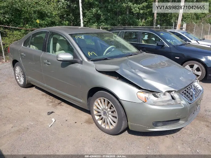 2007 Volvo S80 3.2 VIN: YV1AS982871042665 Lot: 42686333