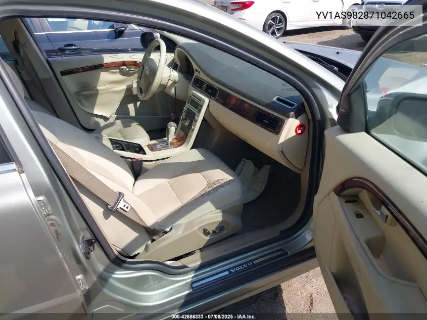 2007 Volvo S80 3.2 VIN: YV1AS982871042665 Lot: 42686333