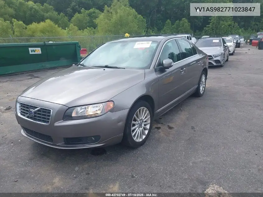 2007 Volvo S80 3.2 VIN: YV1AS982771023847 Lot: 42702749