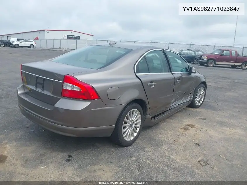 2007 Volvo S80 3.2 VIN: YV1AS982771023847 Lot: 42702749