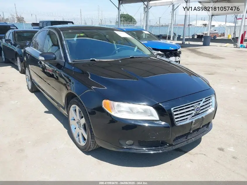 2008 Volvo S80 3.2 VIN: YV1AS982181057476 Lot: 41993470