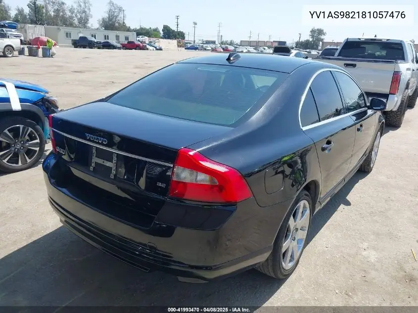 2008 Volvo S80 3.2 VIN: YV1AS982181057476 Lot: 41993470