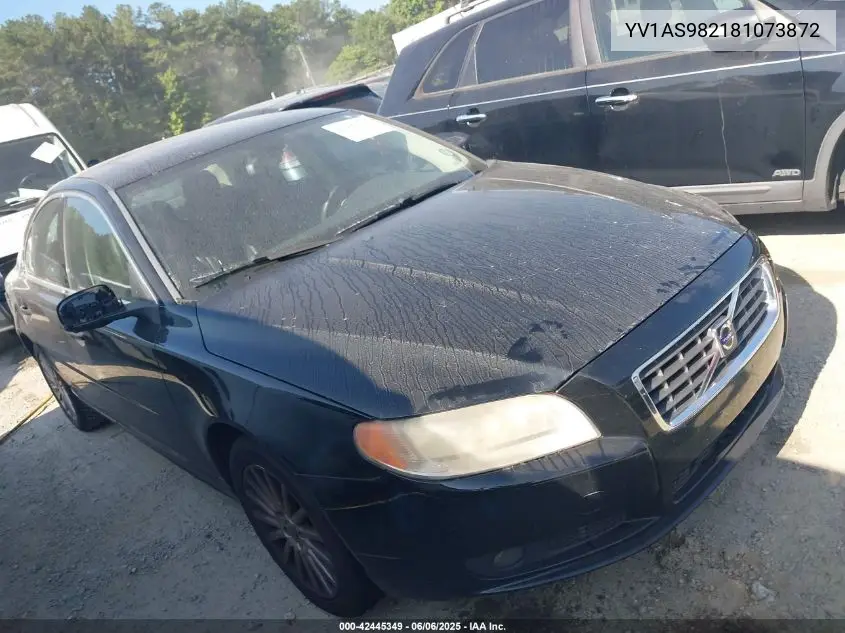 2008 Volvo S80 3.2 VIN: YV1AS982181073872 Lot: 42445349