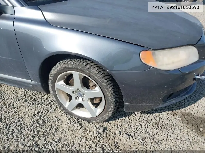 2008 Volvo S80 T6 VIN: YV1AH992181050590 Lot: 42482043