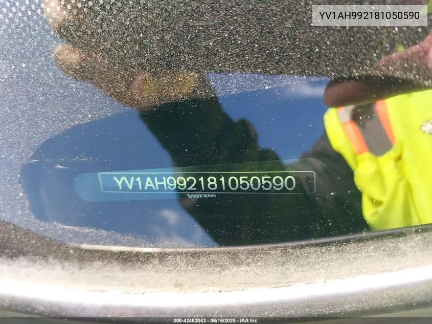 2008 Volvo S80 T6 VIN: YV1AH992181050590 Lot: 42482043
