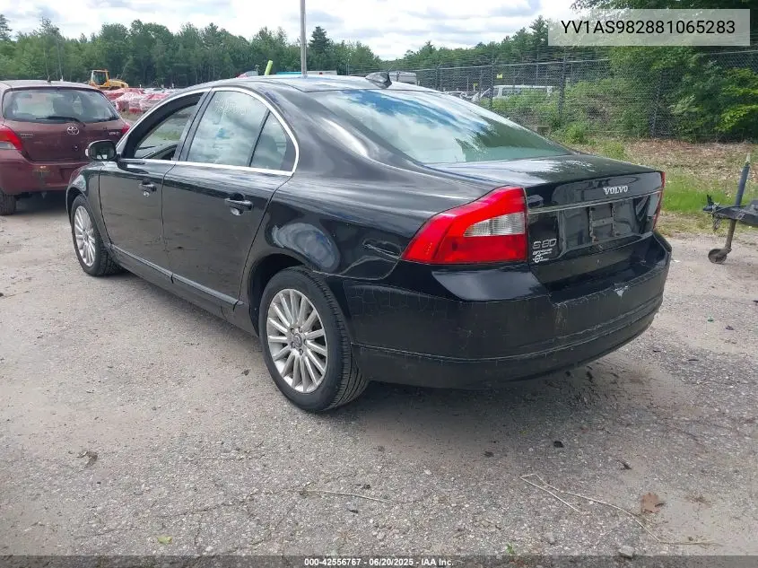 2008 Volvo S80 3.2 VIN: YV1AS982881065283 Lot: 42556767