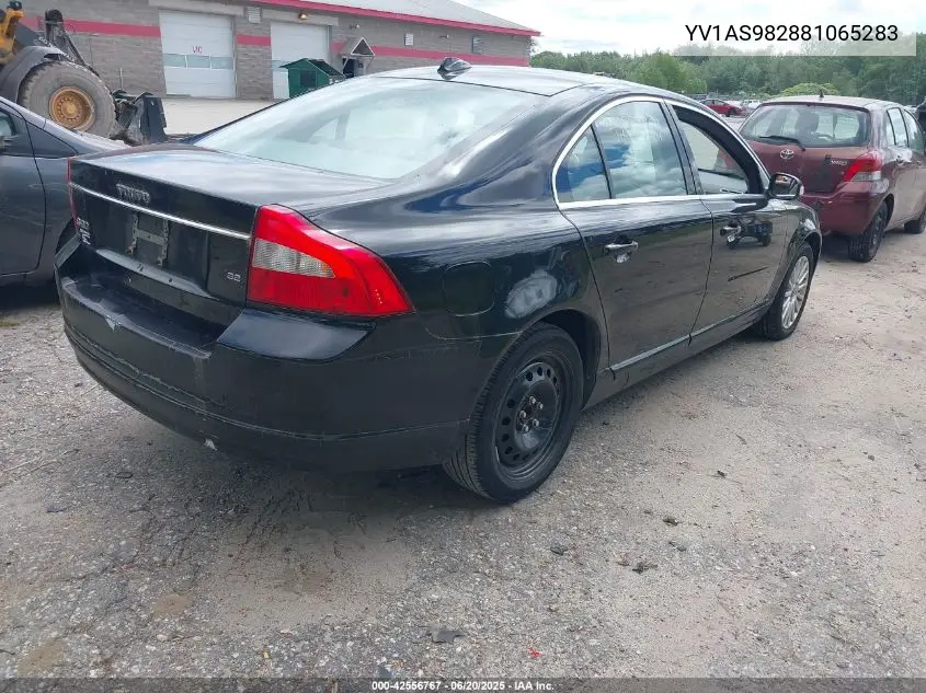 2008 Volvo S80 3.2 VIN: YV1AS982881065283 Lot: 42556767