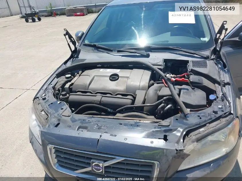 2008 Volvo S80 3.2 VIN: YV1AS982281054649 Lot: 42587222