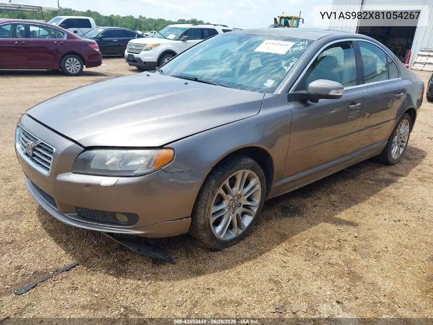 2008 Volvo S80 3.2 VIN: YV1AS982X81054267 Lot: 42592449