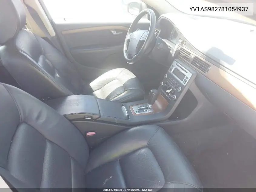 2008 Volvo S80 3.2 VIN: YV1AS982781054937 Lot: 42710390