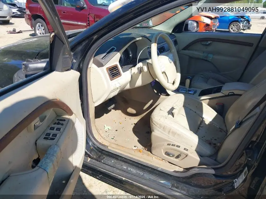 2008 Volvo S80 T6 Turbo VIN: YV1AH992881049095 Lot: 42724335